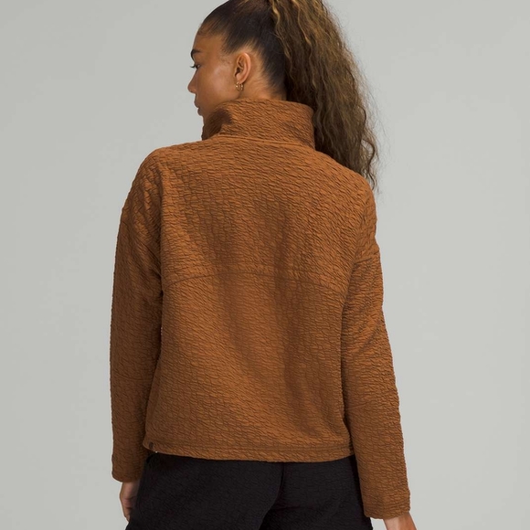 Lululemon Rippled Full Zip Jacket Size 10 - Picture 2 of 8